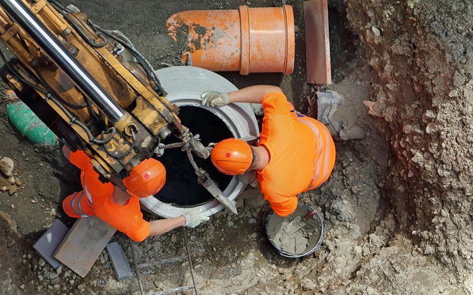 travaux assainissement Valenton