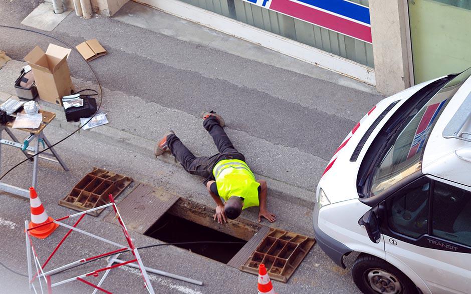 déboucher un egout Ermont